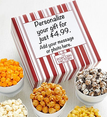Packed With Pop®  Personalized Gift Box